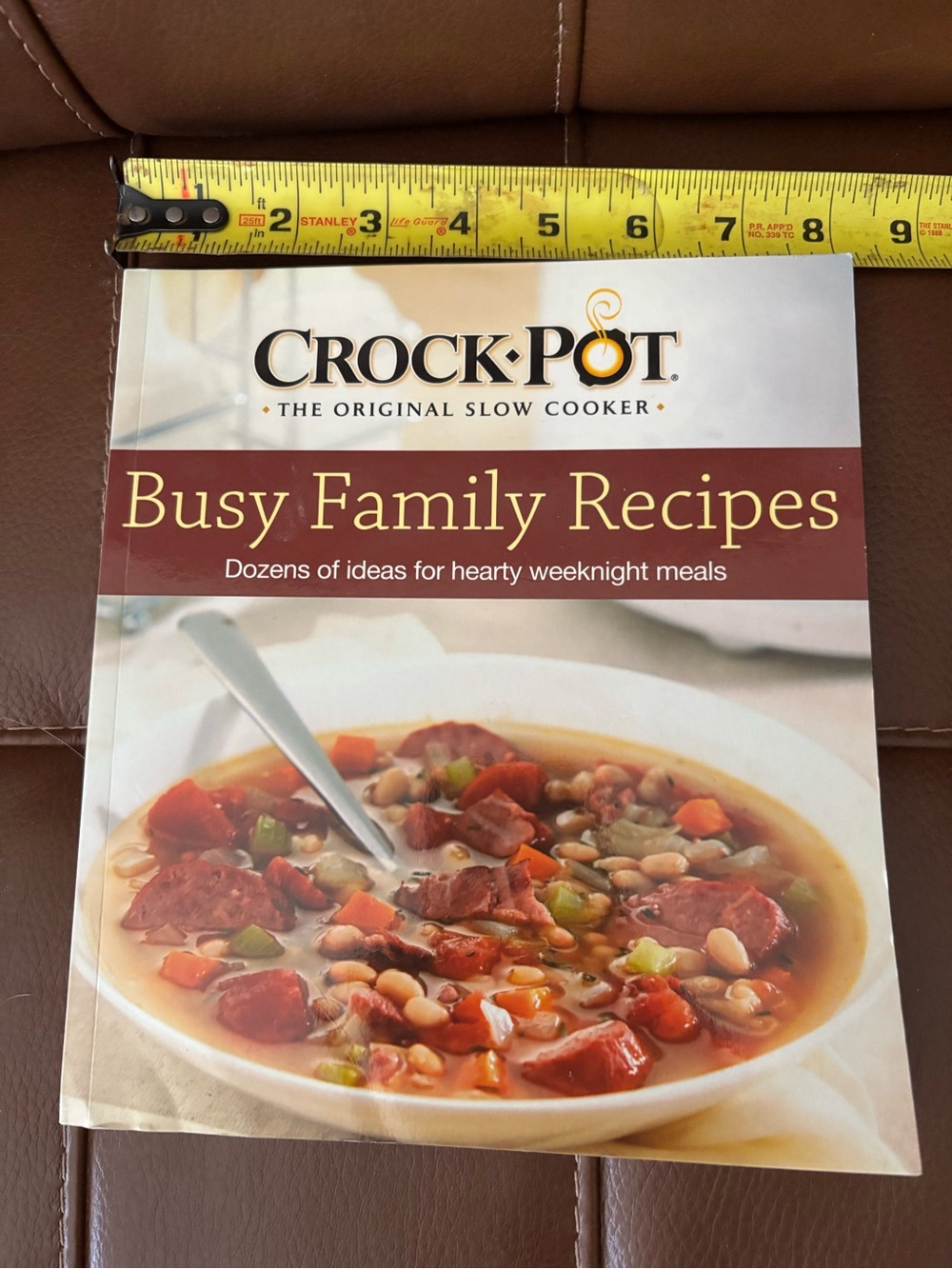 Busy Family Recipes Cookbook -Crockpot